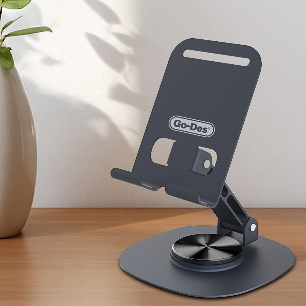 Go Des GD-HD373 Ayarlanabilir Katlanabilir 360 Derece Dönebilen Telefon ve Tablet Standı Go Des GD-HD373 Ayarlanabilir Katlanabilir 360 Derece Dönebilen Telefon ve Tablet Standı